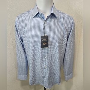 Report Collection men's button longsleeve large NWT
